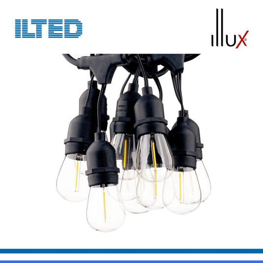 Guirnalda de luces LED para exterior