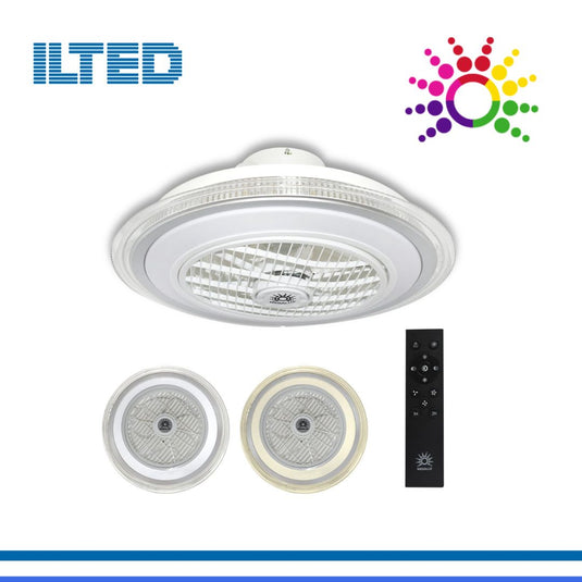 Ventilador de techo con lampara LED F60061