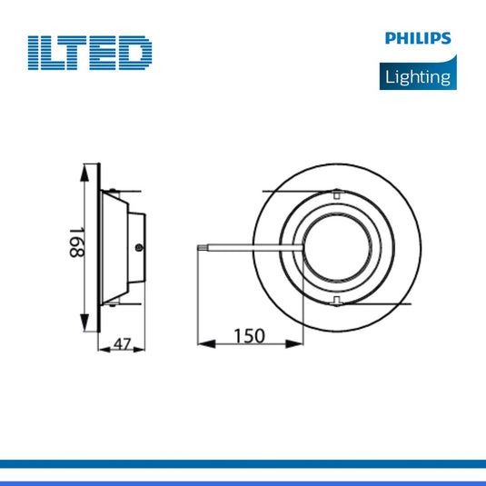 Downlight 15W PHILIPS